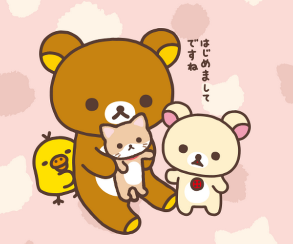 Аниме мишка Рилаккума