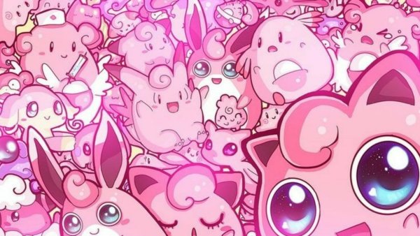 Няшный розовый