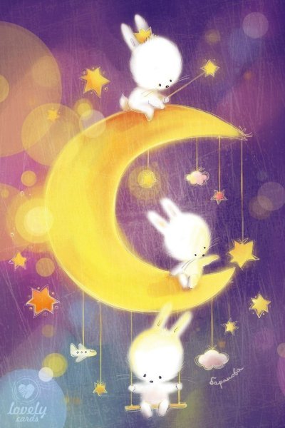 Зайчик на Луне