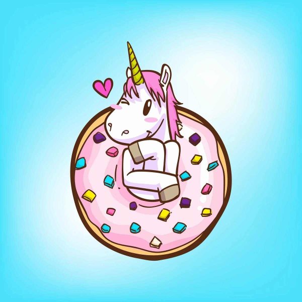 Единорог мультяшный