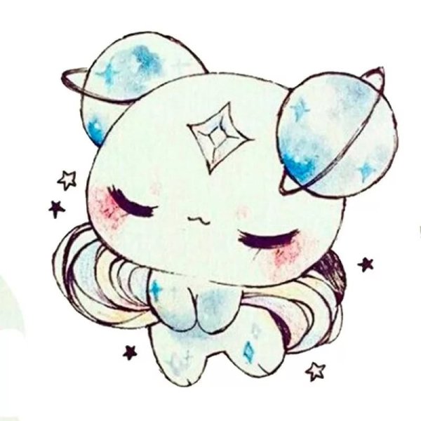 Кавайные наклейки