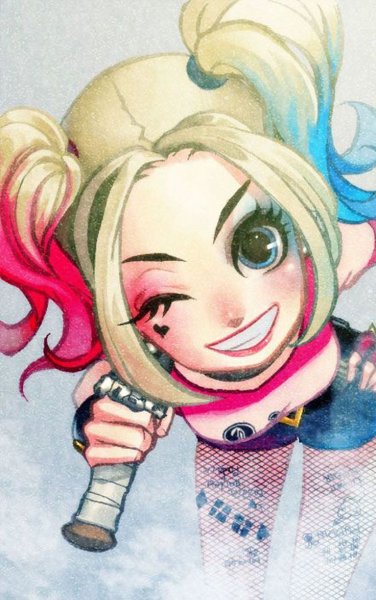 Харли Квинн для срисовки