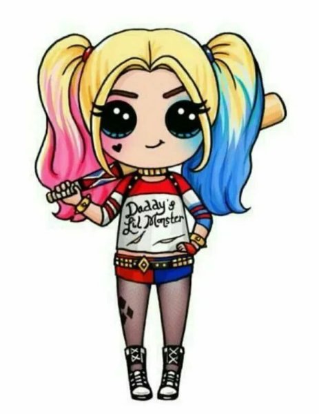 Кавай Харли Квинн