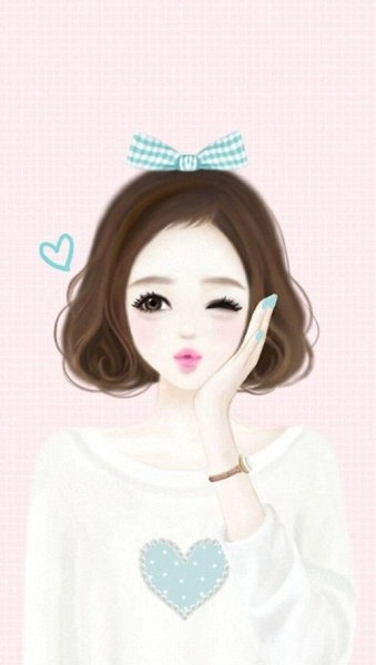 Мультяшная кореянка