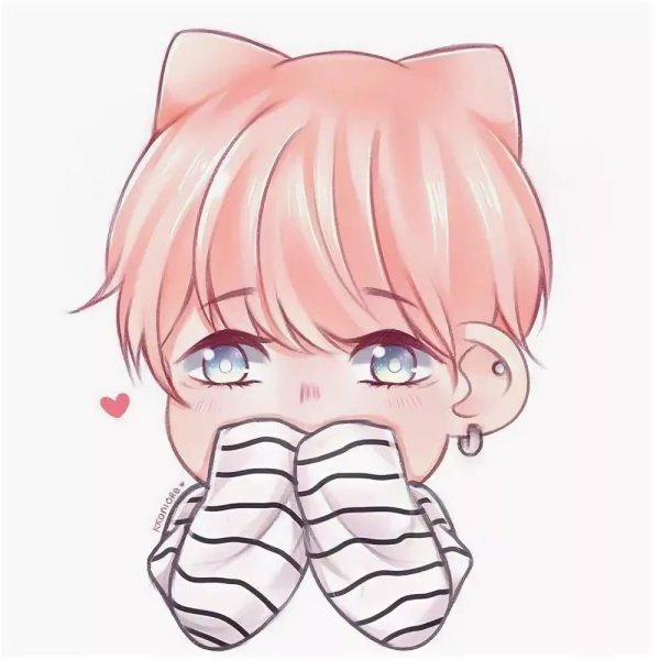 Чиби Тэхен из БТС