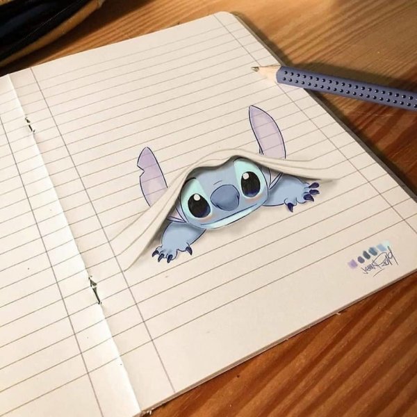 Красивые рисунки для блокнота