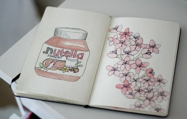 Лёгеие ресунки дляскетчбука