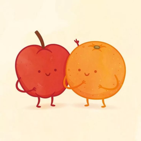 Милые фрукты