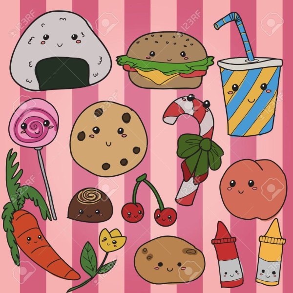 Стикеры еда