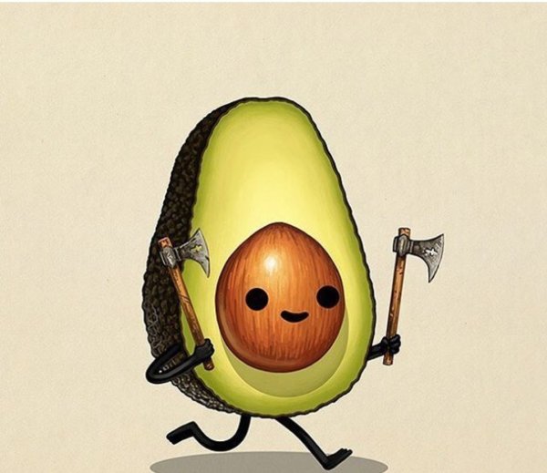 Смешные авокадо
