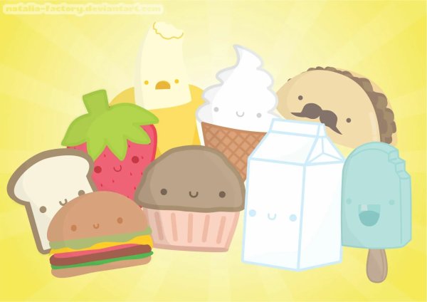 Еда для срисовки