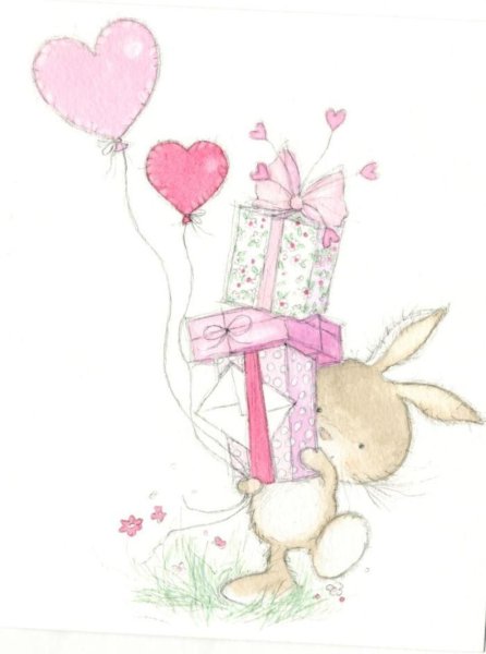 День рождения зайчика