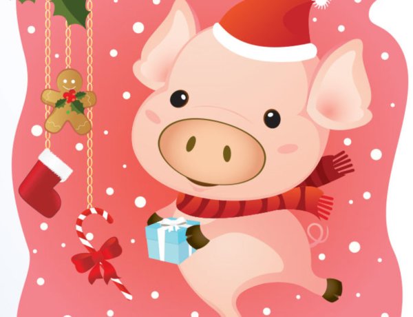 Поросенок новый год