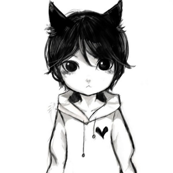 Милые рисунки для срисовки аниме мальчики