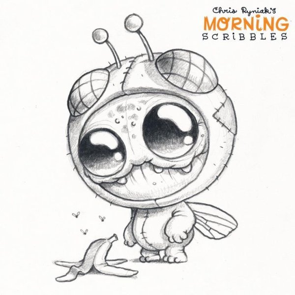 Chris Ryniak morning Scribbles малюнки