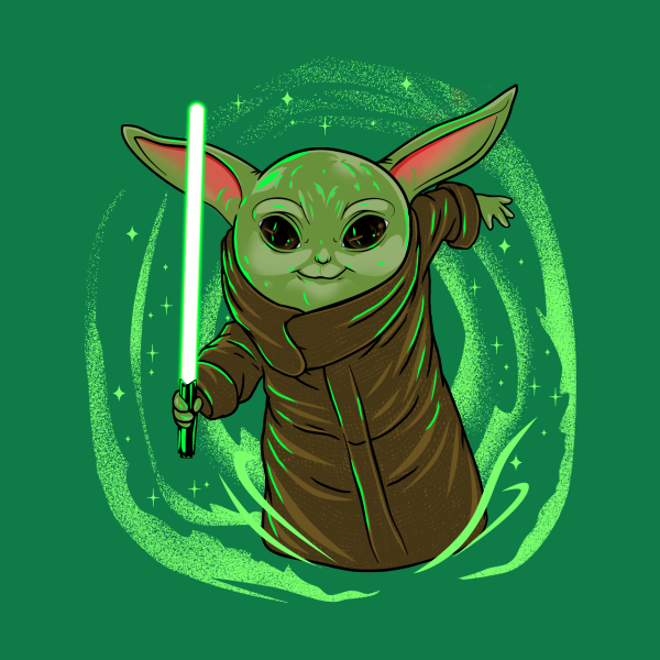 Йода арт милый