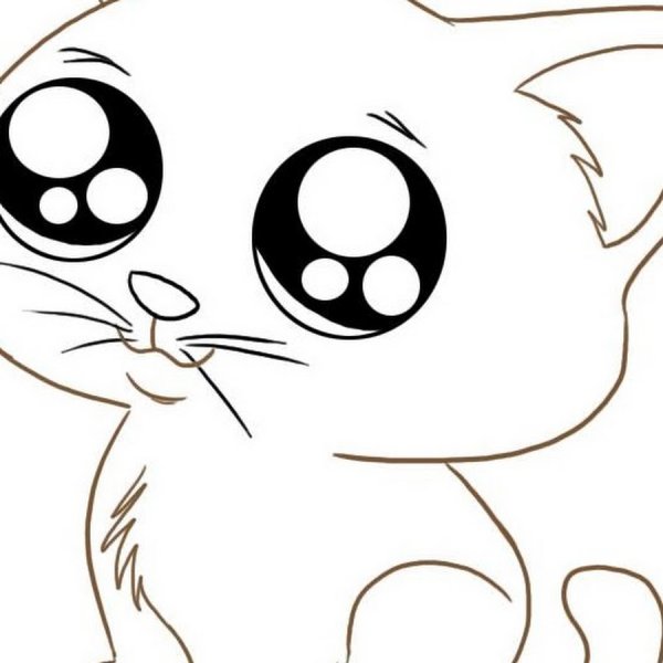 Мультяшные котики милашки