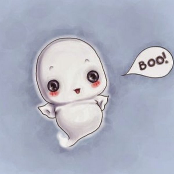 Арты милых призраков