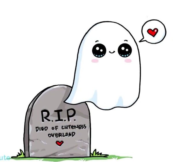 Милые приведения для срисовки