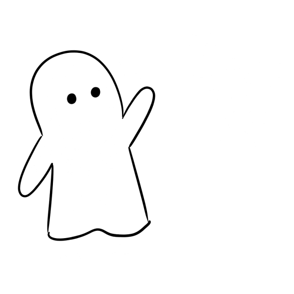 Рисунки для срисовки лёгкие приведения