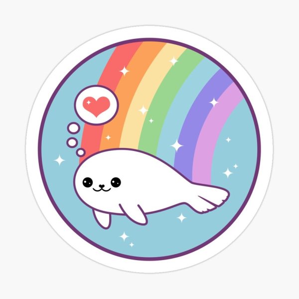 Кавайные морские котики