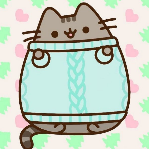 Каваи кот Пушин