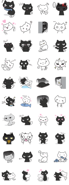 Миленькие котики кавайные