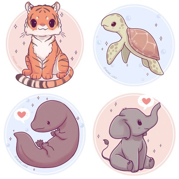 Зверюшки Ruth Morehead