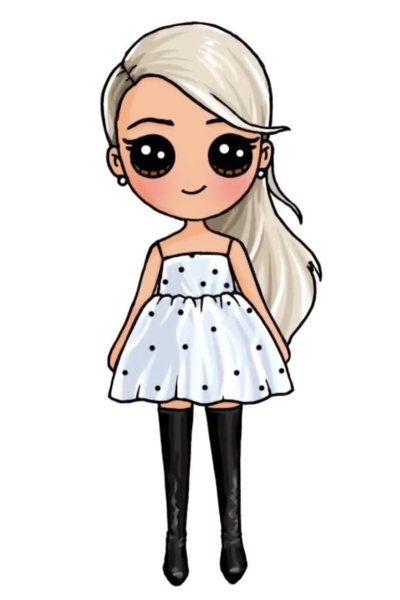 Милые мультяшные девочки