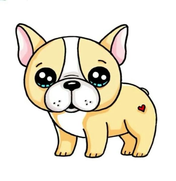 Милые собачки для рисования