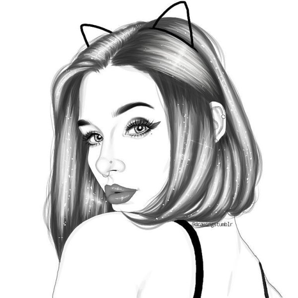 Красивые девушки мультяшные