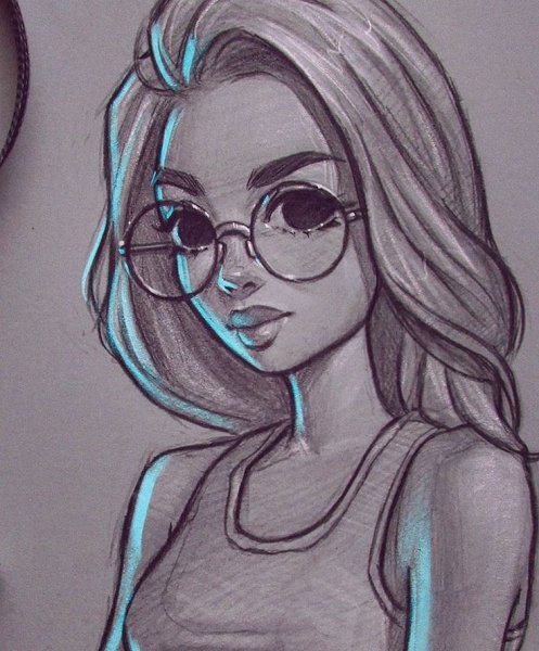 Девушки для срисовки