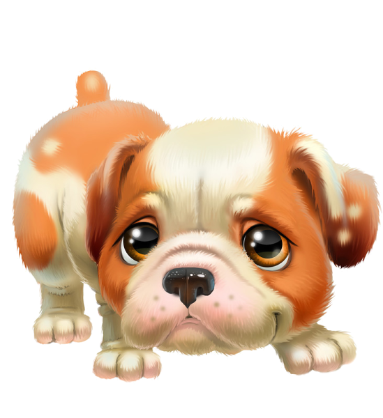 Милые собачки мультяшные