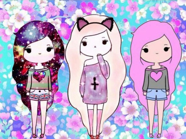 Классные рисунки для девочек