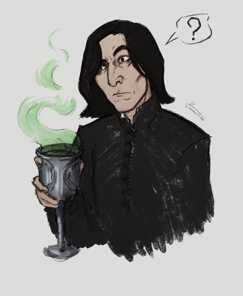 Северус Снейп мультяшный