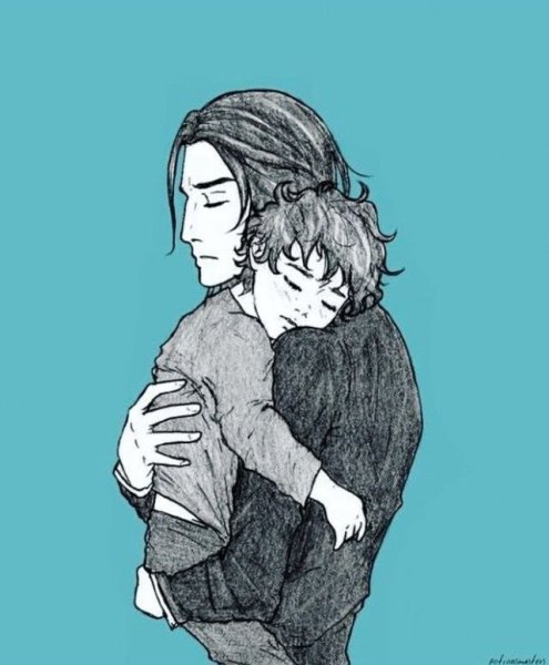 Снейп и Гарри северитус