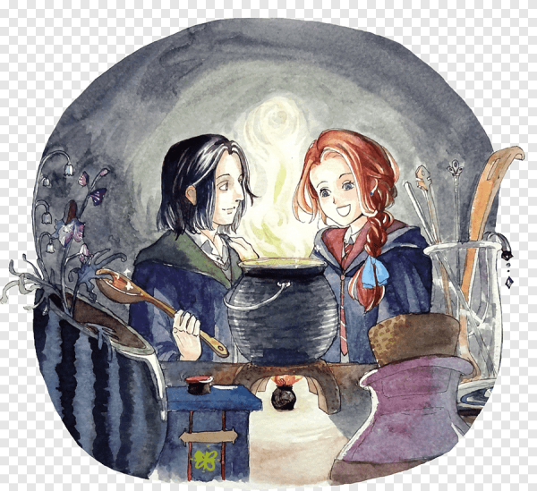 Гарри Поттер Северус арт