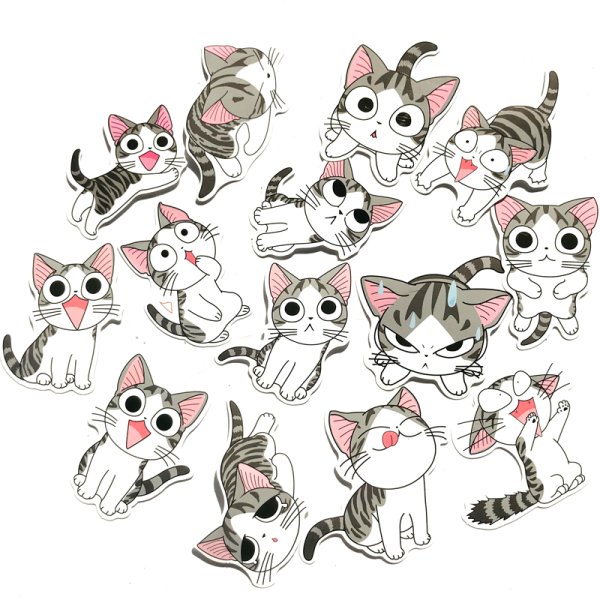 Котики на одном листе