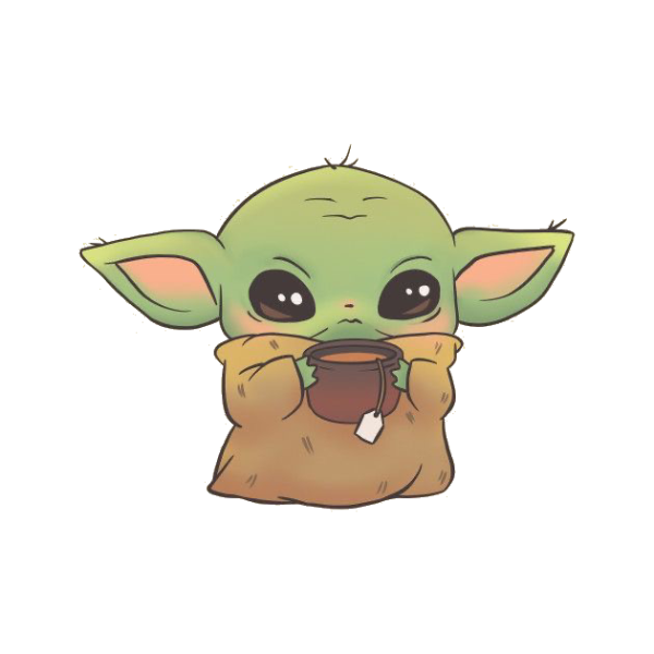 Милые рисунки Йоды