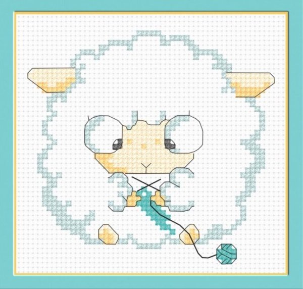 Милые вышивки крестиком