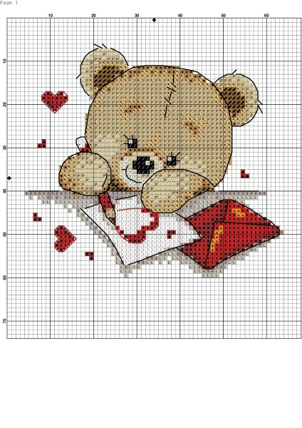 Схемы для вышивки крестиком простые