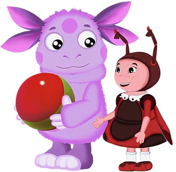Герои мультфильма Лютик