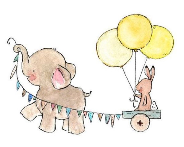 Слоник с шариками