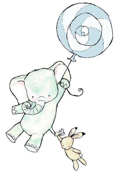 Милый Слоник рисунок