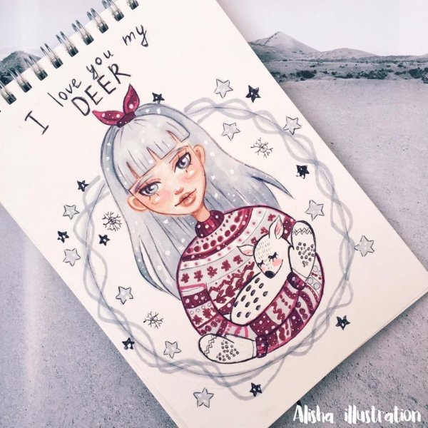 Рисунки для скетчбука