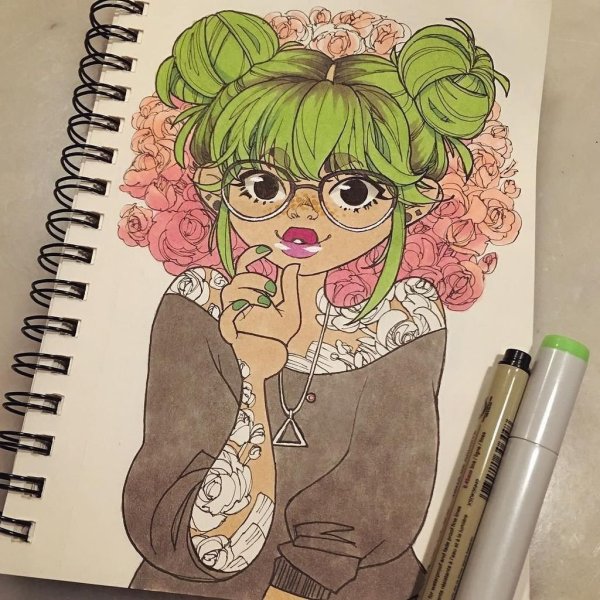 Маленькие рисунки для скетчбука