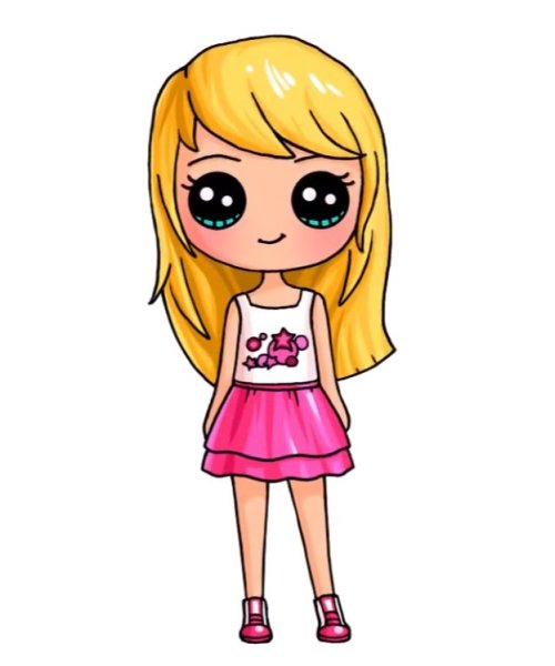 Срисовки для девочек