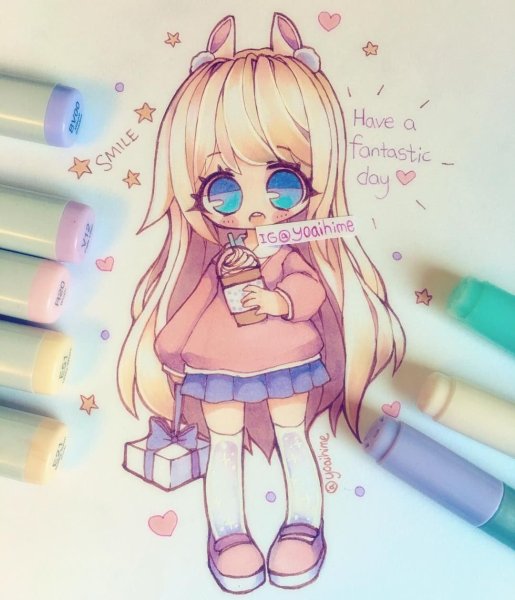 Няшный стиль рисования