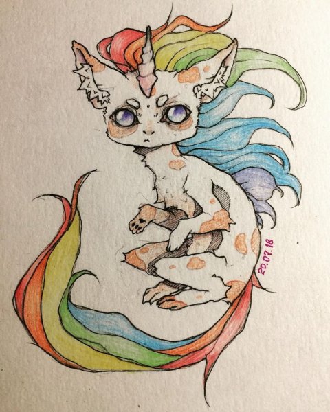 Рисунки для срисовки фломастерами