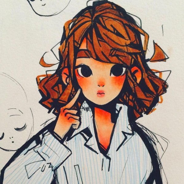 Арты в мультяшном стиле